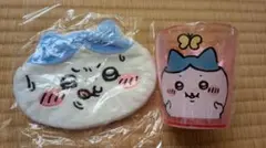 ハチワレ コップとポーチセット