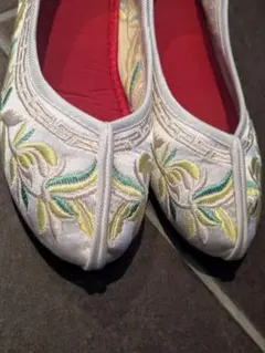 チャイナシューズ　フラットシューズ　size37
