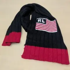 ぷりん様専用　ラルフローレン　アメリカ国旗ニットマフラー
