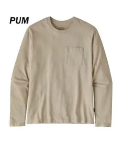 パタゴニア・ロングスリーブ・オーガニックコットン・ミッドウェイト・ポケット・ティ