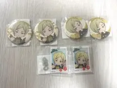 呪術廻戦 まるくじ 缶バッジ アクリルキーホルダー 和装 お正月 七海建人