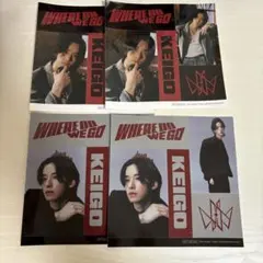 JO1 WHERE DO WE GO 佐藤景瑚 ステッカー
