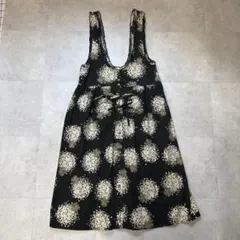 ピンクハウス ジャンパースカート ワンピース ピコフリル リボン レース 花柄のサムネイル