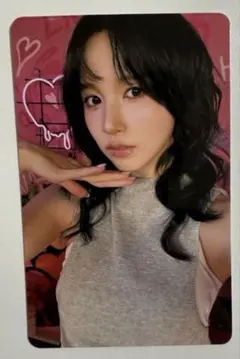 twiceミナ　ポップアップ一万円特典　トレカ