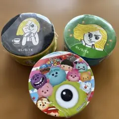 【匿名配送】ディズニーツムツム ラインフレンズ　マスキングテープ