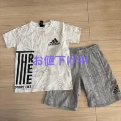 adidas ストライプライフ Tシャツ ショートパンツ セットのサムネイル