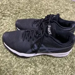 asics バレーボールシューズ ブラック25.0cm