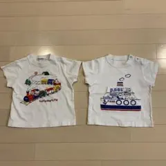 ファミリア(familiar) 90cm Tシャツ 2枚セット