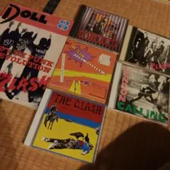 THEクラッシュCD５枚雑誌一冊セット