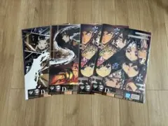 【新品未使用】鬼滅の刃　クリアポスター　4枚セット