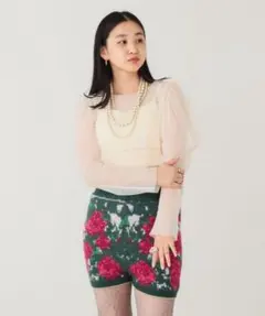 BEAMS COUTURE シアーボディスーツ