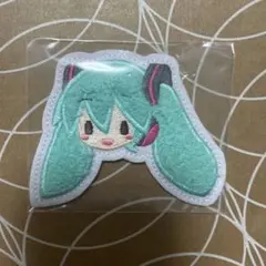 セガラッキーくじ 初音ミク 『ふわぷち』D賞 もこもこステッカー 初音ミク