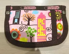 チ*ー様 LeSportsac コインケース レスポートサック　ピンク 花柄　キ