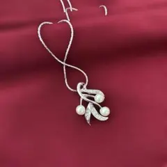 パール チョーカー ネックレス シルバー 上品 エレガント フォーマル 結婚式