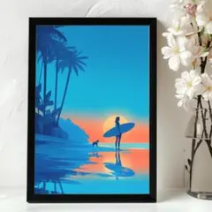 7232 A4 アートポスター インテリア 全作オリジナル 送料無料