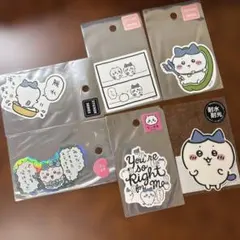 ちいかわ ハチワレ ステッカー6枚セット