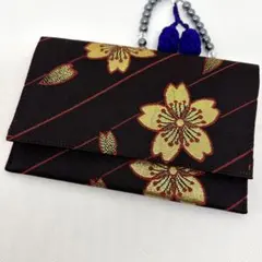 帯リメイク✴︎ミニ財布✴︎桜柄✴︎189 - メルカリ