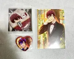 アイナナ アニカフェ マリマリ 狗丸トウマ 缶バッジ ポストカード