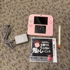 ニンテンドー2DS ピンク 本体+ソフト付き
