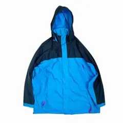 90s old gap 2トーン マウンテンパーカー サンプリング ターコイズ