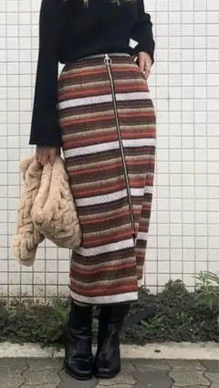 リップスター　ボーダースカートのサムネイル