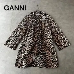 トゥモローランド　ガニー　レオパード　ヒョウ柄　シアー　シャツ　ブラウス　綿のサムネイル