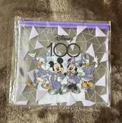 新品！Disney 100✴︎happyくじ✴︎フラットポーチ