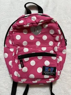 K&T ピンク水玉リュック