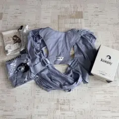 コニー 抱っこひも FLEX エアメッシュ XS-XL ペールブルー 春 夏