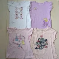 ユニクロ ディズニー プリンセス ポール＆ジョー 猫 Tシャツ 4枚 110