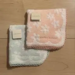 LAURA ASHLEY ハンカチ 2枚セット 花柄