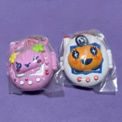 たまごっちスイングケース3 ふらわっち　めめっち　ガチャガチャ