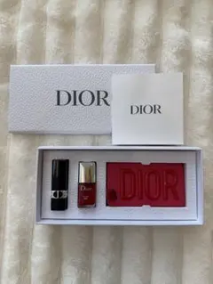 Dior リップスティック ネイルポリッシュ ラゲージタグセット（非売品）