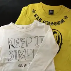 RAD CUSTOM SLAP SLIP 長袖Tシャツ　90cm 2点セット