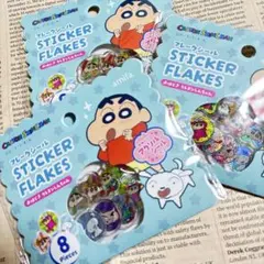 クレヨンしんちゃん　おはじき　フレークシール