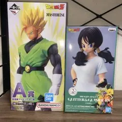 ドラゴンボールZ 超サイヤ人孫悟飯・ビーデル フィギュア 2個セット