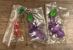 【未開封】ピクミンキーホルダーグミ　第一弾、めじるしアクセサリー