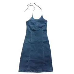 Y2K 希少 Tommy Jeans デニム キャミ ワンピース Sのサムネイル