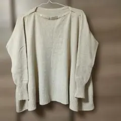 Spick &span オフショルダー ニット 長袖