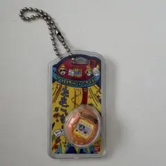 おかしなたまごボーロっち　初代たまごっち　オレンジ　ミニチュアキーホルダー