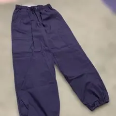 UNIQLO ユニクロ　新品　キッズ150cm カーゴジョガーパンツ 黒