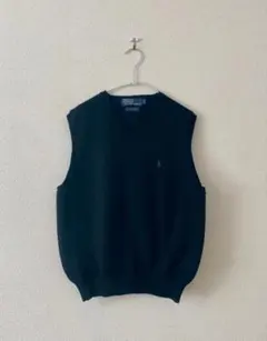 Polo by Ralph Lauren ブラック ベスト S