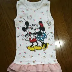 ミニー　ミッキー　タンクトップ　120㎝　キッズ