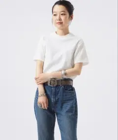 BEAMS BOY ボーイ ベーシック Tシャツ M オフホワイトのサムネイル