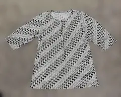 レディース五分袖トップス M〜Ｌサイズ