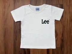 美品 Lee 半袖Tシャツ 110cm ホワイト 白 ロゴT ポケットTのサムネイル