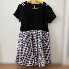 nino チェリー柄 ワンピース 半袖 120130のサムネイル