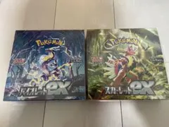 ポケモン　バイオレット　スカーレット　ボックス　トレカ　ポケカ　シュリンク付き