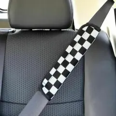 シートベルトカバー チェック柄