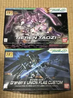 1/100 ティエレン地上型 HG ユニオンフラッグカスタム 2点 ガンダム00